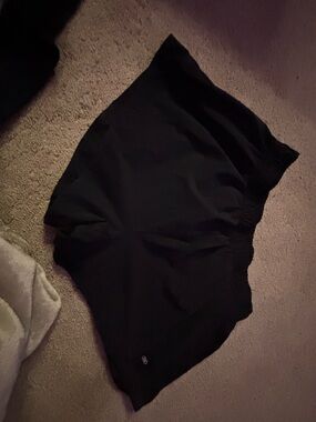 Women's Black Athletic Shorts - Lightweight Performance